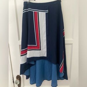 Joie silk nautical skirt